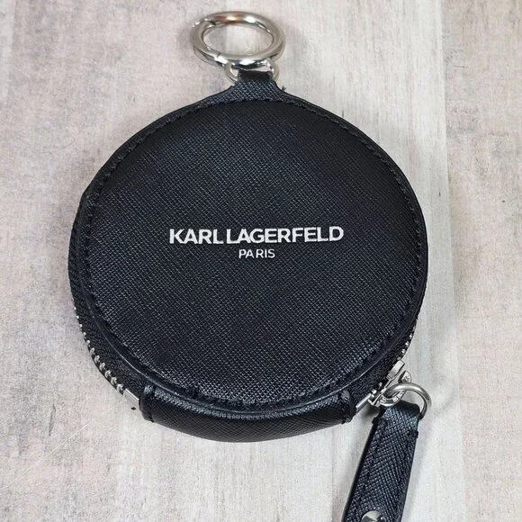 Karl Lagerfeld Coin Change Purse Eiffel Tower - Picture 3 of 4
